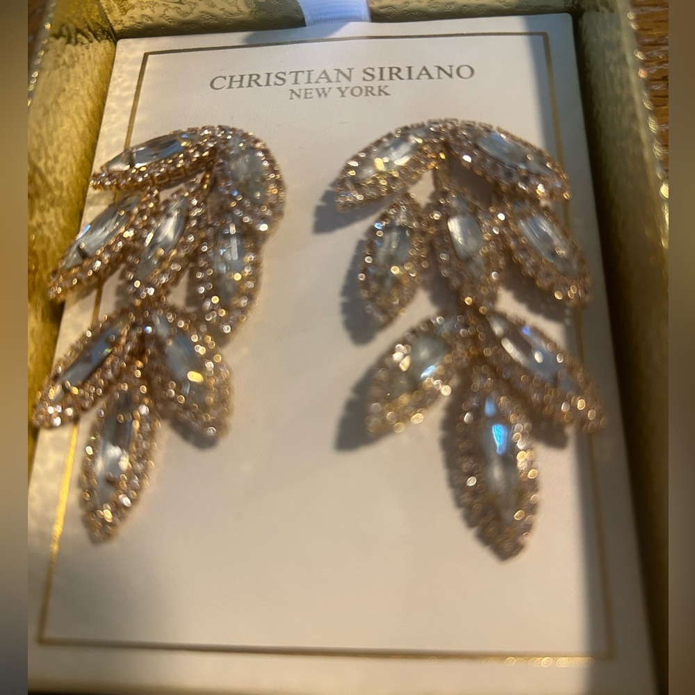 Christian Siriano Jewelry | Christian Siriano Earrings | Color: Gold